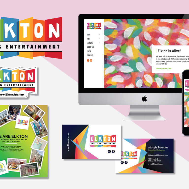 Portfolio: Elkton Arts & Entertainment - Grunge Muffin Designs