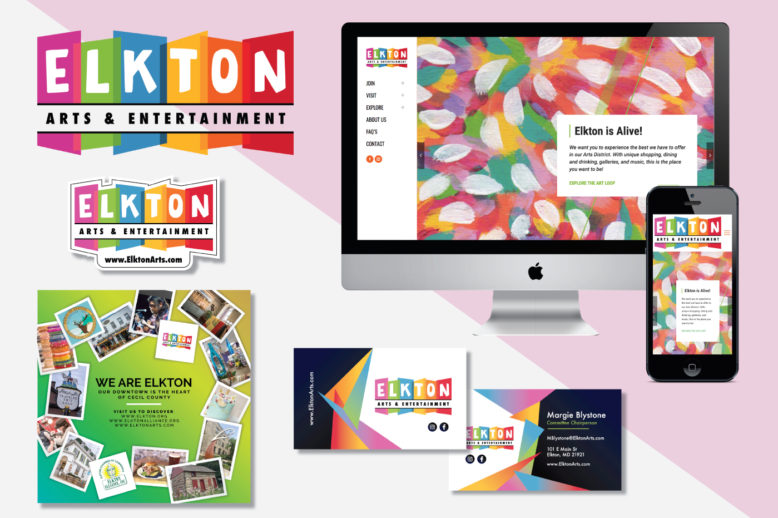 Portfolio: Elkton Arts & Entertainment - Grunge Muffin Designs