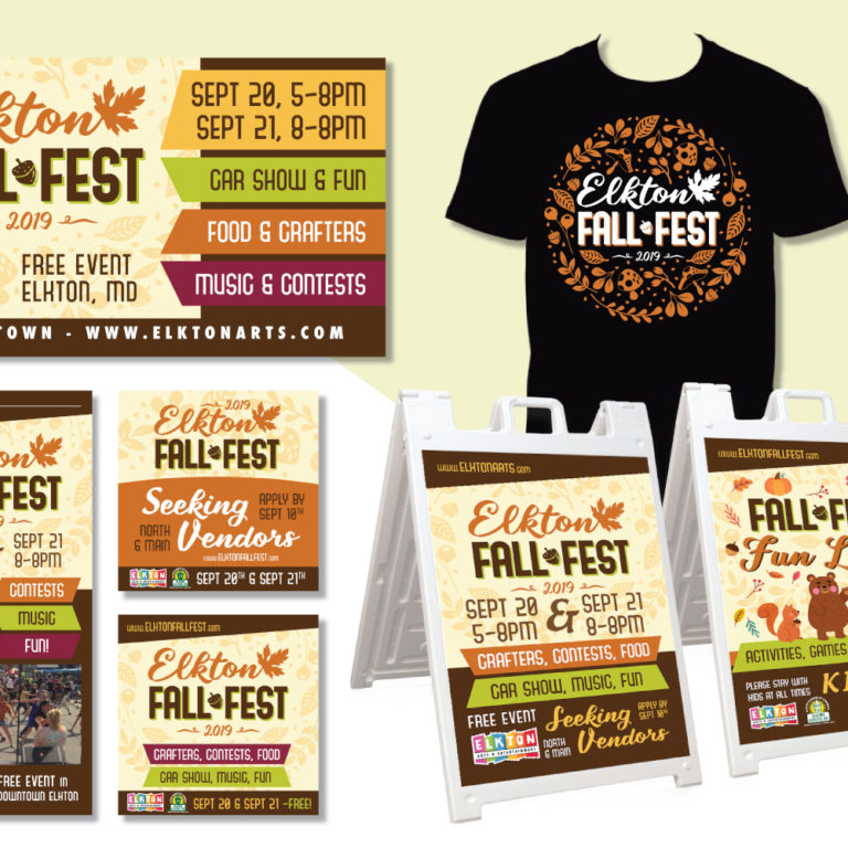 Portfolio: Elkton Fall Fest - Grunge Muffin Designs