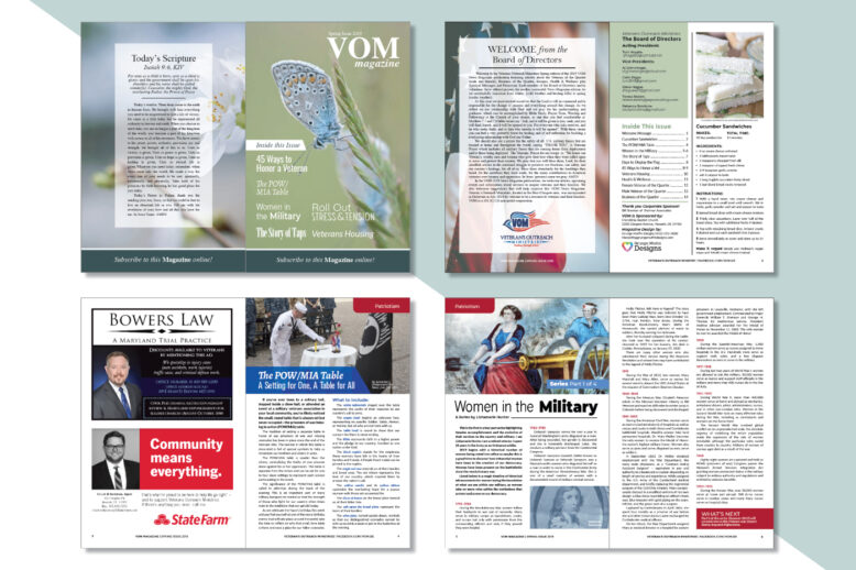 Portfolio: VOM Magazine - Grunge Muffin Designs