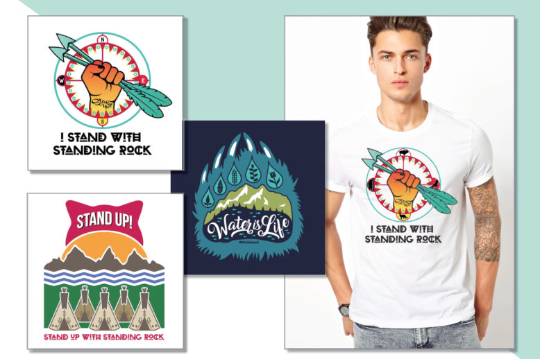 Portfolio: Standing Rock - Grunge Muffin Designs