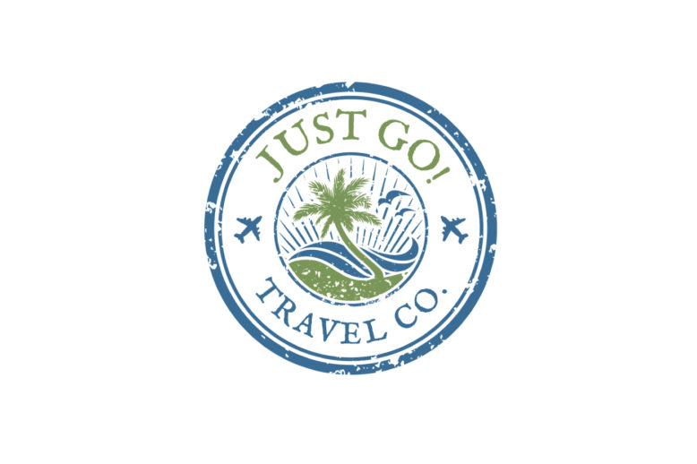 Portfolio: Just Go Travel Co - Grunge Muffin Designs