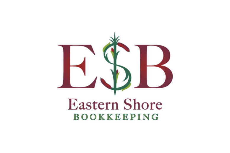 Portfolio: Eastern Shore Bookkeeping - Grunge Muffin Designs
