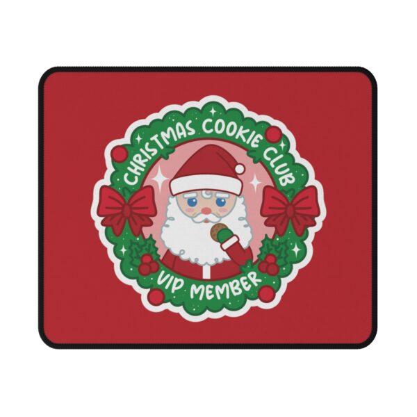 Christmas Cookie Club Non-Slip Gaming Mouse Pad - Image 2